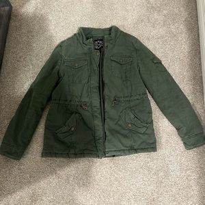 medium green women's jacket